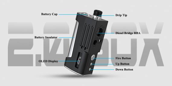 Ambition Mods & Sun box 2.0 Box Mod - интересный донор для Boro танков...