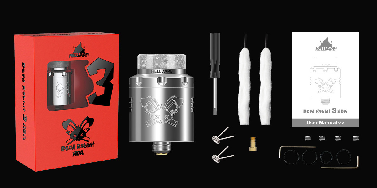 Братец кролик: Dead Rabbit 3 RDA от Hellvape3