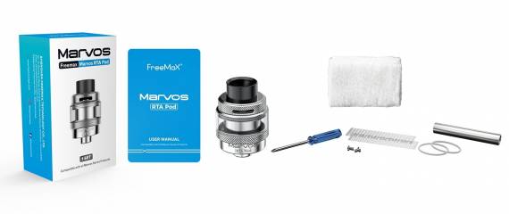 Freemax Marvos RTA POD - один из самых серьезных обслуживаемых картриджей...