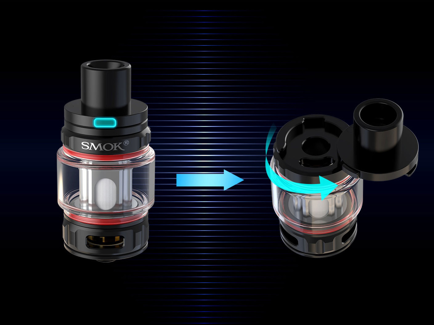 На массе: R-KISS 2 & TFV18 Mini Kit от Smok3