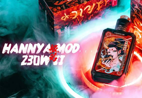 Vapelustion Hannya II box mod 230W - апгрейд знакомого комикс-бокса..