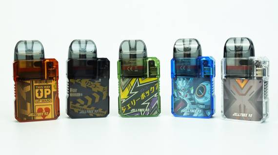 цвета Rincoe Jellybox V2 POD kit