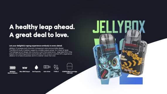 Rincoe Jellybox V2 POD kit - трое из ларца