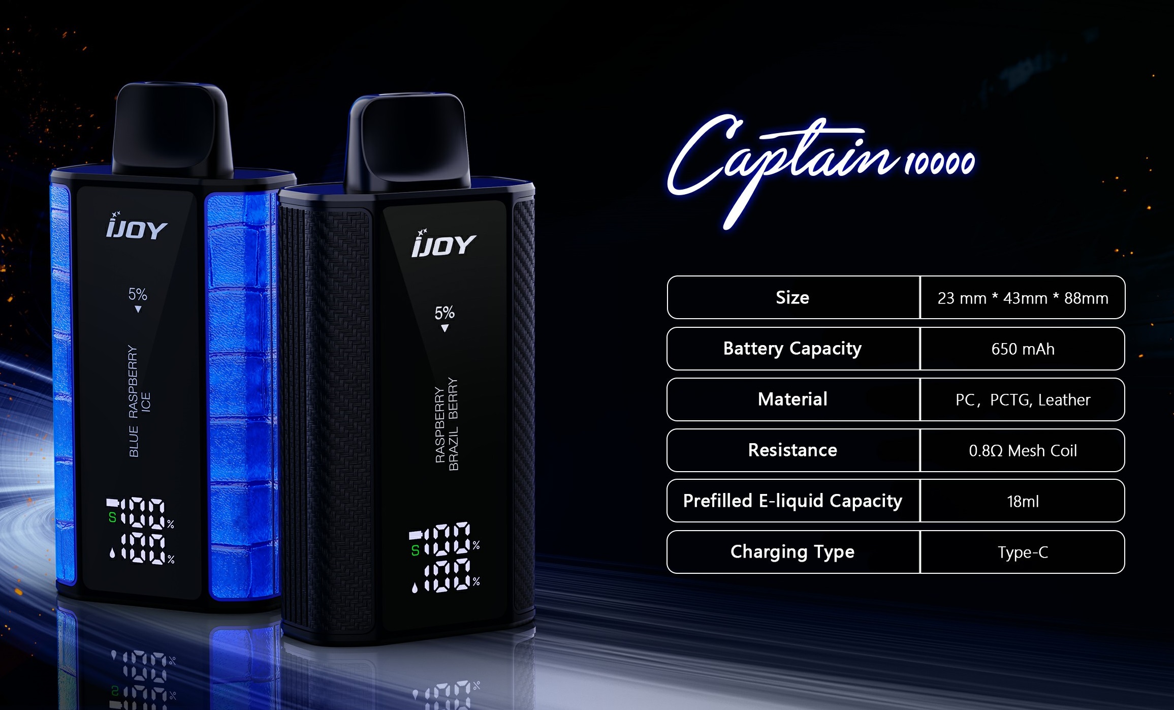 IJOY Captain 10000 disposable